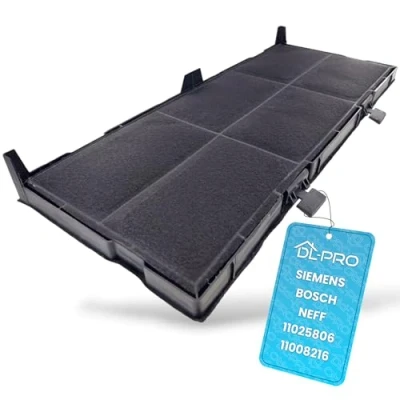 Image of DL pro Carbon Filter 462 x 198 mm Replacement for Siemens Bosch Neff 20004001 11008216 DSZ4561 LZ45610 Z54TC02X0 Activated Cooker Hood Recirculation Operation
