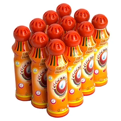 Image of Thomas &amp; Anca Club Supplies Ltd 12x 45ml Orange Bingo Dabbers Dauber Markers for Tickets