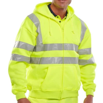 Image of Beeswift Large HOODED SWEATSHIRT SATURN, Yellow, L UK