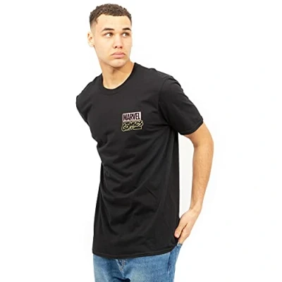 Image of Marvel Men&#039;s Blade Scream T Shirt, Black, S UK