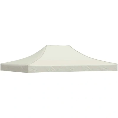 Image of vidaXL Party Tent Roof 4x3 m Cream 270 g/m²