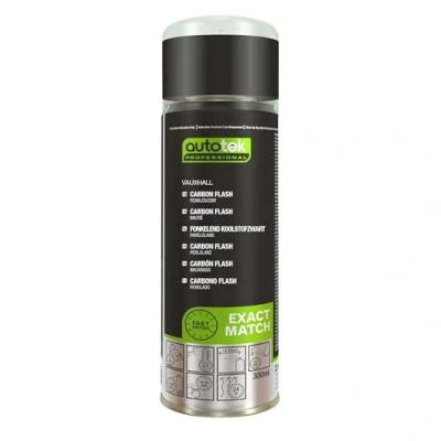 Image of Autotek Professional Exact Match Car Spray Paint, Vauxhall Carbon Flash Aerosol 300 ml