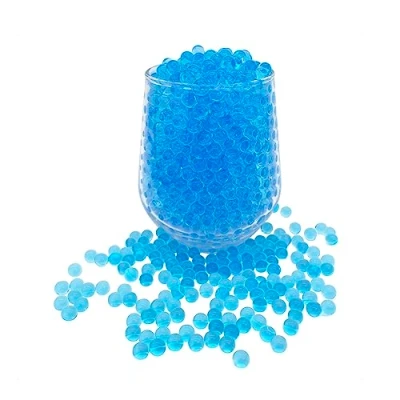 Image of KONFEN Water Beads 20000Pcs Gel Soil, Blue Balls Jelly Crystal Ball Absorbing for Vases, 100g 7 8mm Vase Fillers Home Decorations (Blue)