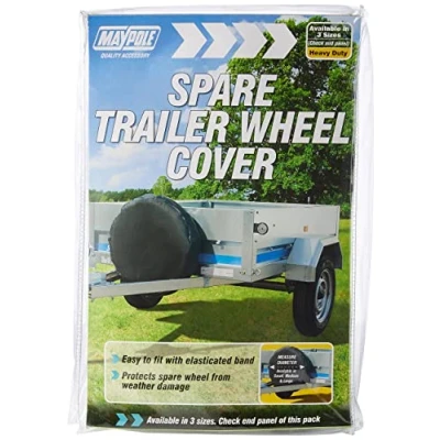 Image of MAYPOLE Trailer Spare Wheel Cover for 13in. Diameter Wheels 94713