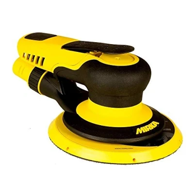 Image of Mirka PROS 650CV / Pneumatic random orbital sander with central vacuum and hook loop backing for Ø 150mm sandpaper 5.0mm stroke length 8995650111