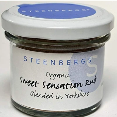 Image of Steenbergs Organic Sweet Sensation BBQ Rub Standard Jar 60g
