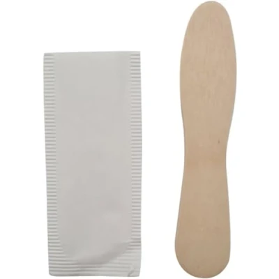 Image of TAS TY Wooden Ice Cream Spoons/Spades Individually Wrapped (1000)