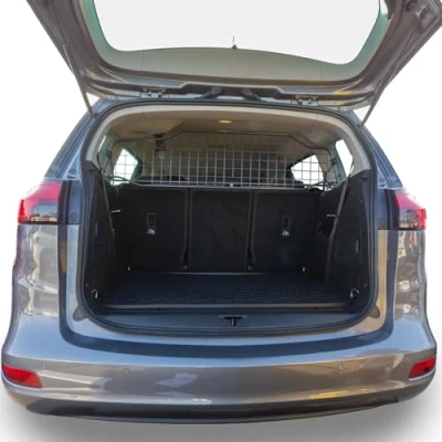 Image of Travall Dog Guard compatible with Vauxhall Zafira Tourer (2011 Current) Vehicle Specific Boot Tailored Fit Luggage Pet Barrier Separator Heavy Duty Powder Coated Steel