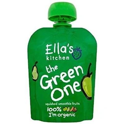 Image of Ellas Kitchen The Green One Fruit Smoothie 90g x 12