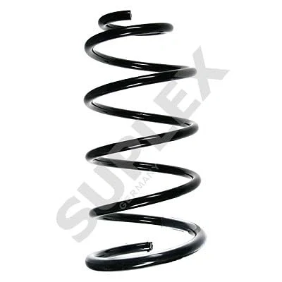 Image of 5002AJ, 5002GH Coil spring SUPLEX 24114 Front Axle with constant wire diameter sleeve PEUGEOT: 307 Hatchback, SW
