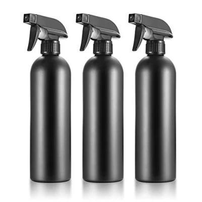Image of HAOCHEN 500ml Spray Bottle, Pressure Sprayer, Empty Pump Atomizer Mist Bottles, Trigger Sprayer Container for Hairdressing, Tattooing Water, Cleaning, Gardening (black)