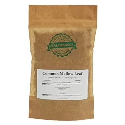 Image of Herba Organica Common Mallow Leaf Malva L Herbal Tea (50g)