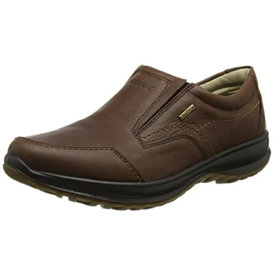 Image of Grisport Men&#039;s Melrose Slip on shoes, Brown, 10 UK