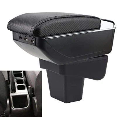 Image of YJYWZH Armrest Compatible with Suzuki Vitara Car Consoles Arm Rest Storage Box Cup Holder Interior