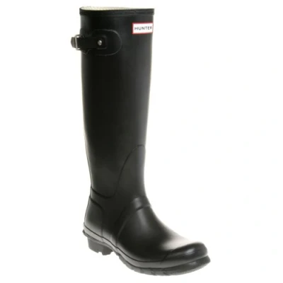Image of Hunter Unisex Original Tall Wellies Black W23499 9 UK