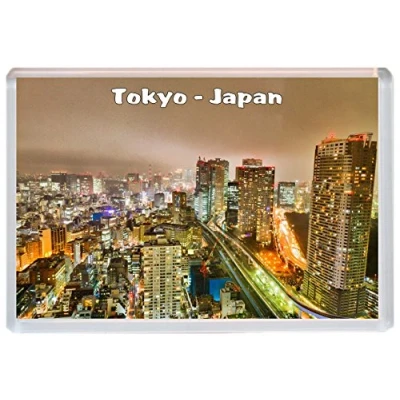 Image of Tokyo Japan Jumbo Fridge Magnet BBSM396