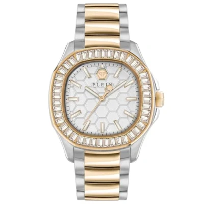 Image of Philipp Plein Women Analogue Quarz Watch with Stainless Steel Strap PWTAA0523