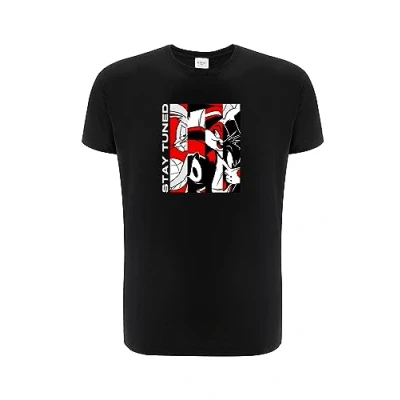 Image of ERT GROUP Men&#039;s 2 T Shirt, Space Jam 018 Black, S
