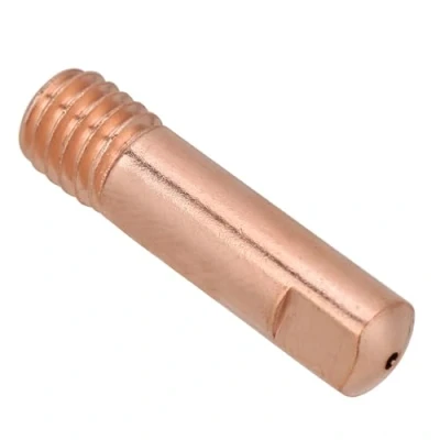 Image of Hyuduo 20Pcs Copper Contact Tips, Welding Tips for 15AK MIG/MAG Torch Gun Accessories 0.8/1.0mm (1.0mm)