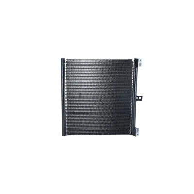 Image of 99157311102, 99157311106 Condenser NRF EASY FIT 350203 without frame, with seal ring 15,3mm Aluminium 345mm PORSCHE: 911 Coupe, Cayman