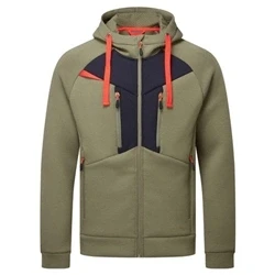 Image of Portwest DX4 Zipped Hoodie Moss Green Large