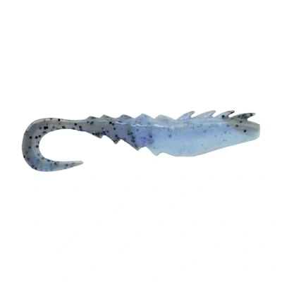 Image of Berkley Gulp! Nemesis Prawn Curl Tail 3in Shad (5 pieces) Natural Shrimp
