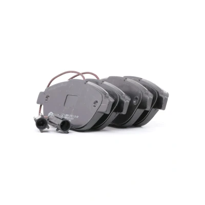 Image of 71770106, 71770116 brake pad set BREMBO P 23 137 incl. wear warning contact with caliper screws accessories