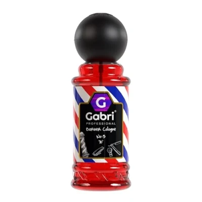 Image of Gabri No5 Barber Cologne, Aftershave Turkish Cologne Spray, Men&#039;s Eau de 250 ml (No5)