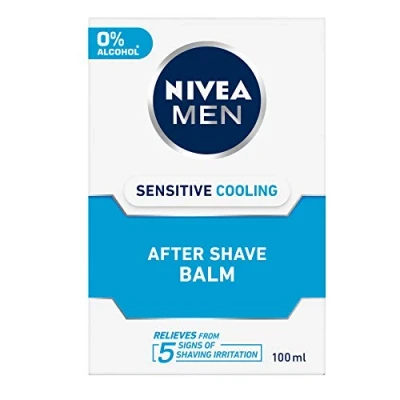 Image of Nivea Men Sensitive Cooling After Shave Balm 100Ml(Ship from India)