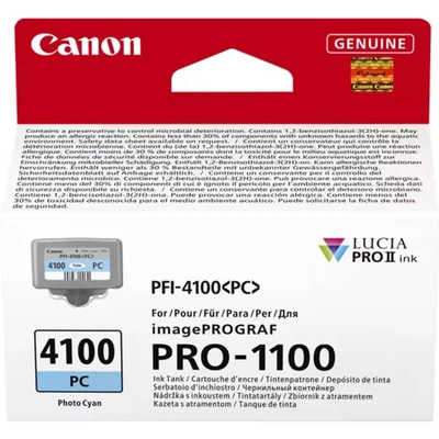 Image of Canon PFI 4100 Photo Cyan Ink 6781C001