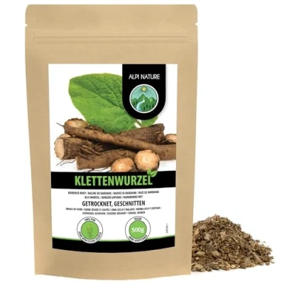 Image of burdock root cut (500g, 1.1lb), dried tea, 100% natural without additives