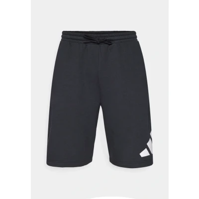 Image of adidas Men&#039;s Essentials Big Logo French Terry Short, Black/White, XS