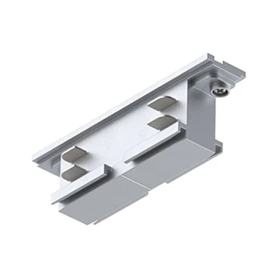 Image of Paulmann 91367 ProRail3 line Connector 94 x 24.5 mm max. 3,680 W Silver Systems Ceiling Rail Metal, Plastic