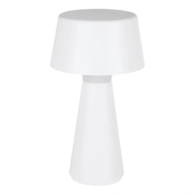 Image of Eglo LED Outdoor Table lamp Huesa, Rechargeable Bedside Touch dimmable, Cordless Outside Garden Light, via USB, Plastic in White, Warm White Cold IP44