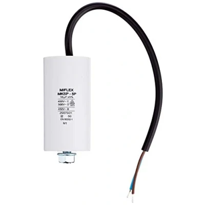 Image of Miflex 312491Start up capacitor motor 16μF 450V 40x78mm line ; 16uF, grey