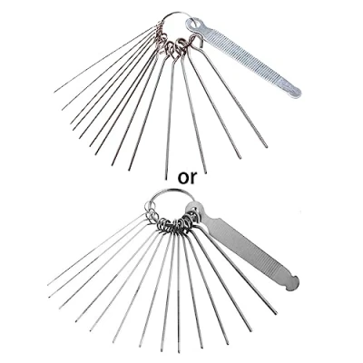 Image of Guitar Nut Slotting File Rods Slot Filing Set Luthier Replacement Accessory