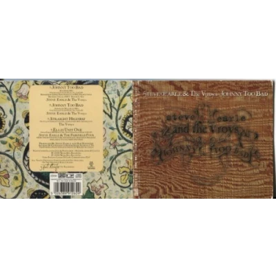 Image of Steve Earle Johnny Too Bad 1996 UK CD single TRAX1026