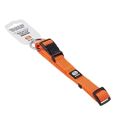 Image of Sharples Reflect&#039;a&#039;Collar, Medium,Orange