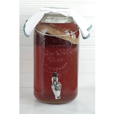 Image of ® Certified Organic Large (5 Litre) and Mature Beautiful Kombucha Scoby Starter Tea Free Postal Service Kombuchaorganic®