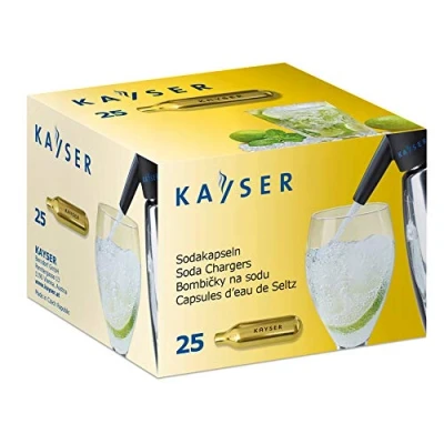 Image of Kayser Soda Capsules Pack of 25 CO2