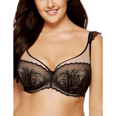 Image of Gorteks Women&#039;s Astrid B4 Padded Bra, Black, 40C