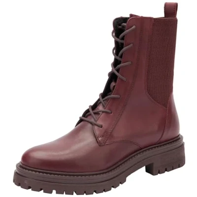 Image of Geox Women&#039;s D Iridea Ankle boot, Wine Red, 4 UK