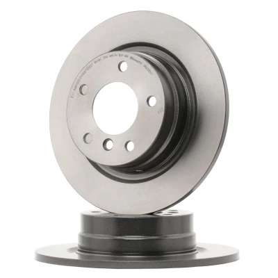 Image of 34214031275, 34214031725, 34216764649, 34216769271, 34216855002 Brake DISC BREMBO Coated LINE 08.A205.11 296mm 10,5mm 5 solid High carbon