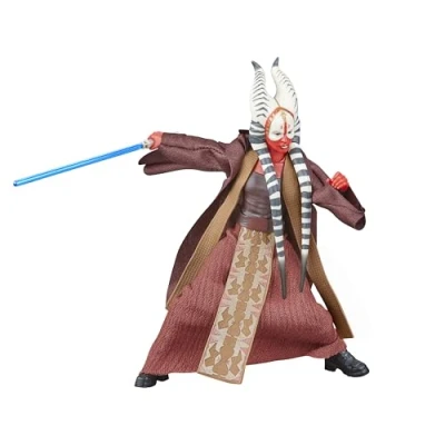 Image of Star Wars the Black Series Shaak Ti, Attack of Clones Premium Collectible 6 Inch Action Figure