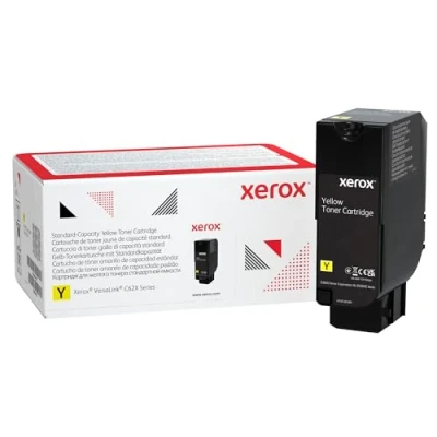 Image of Xerox Genuine VersaLink C620 / C625 Yellow Standard Capacity Toner Cartridge (6,000 Pages) 006R04619