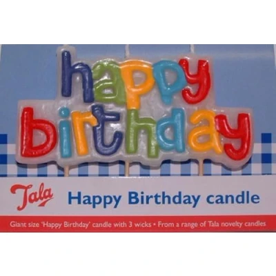Image of Tala Happy Birthday Candle