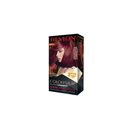 Image of Revlon Luxurious Colorsilk Buttercream Vivid Colors Red Hair Colour 2 PACK