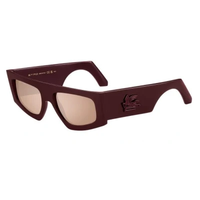 Image of ETRO Unisex Sunglasses, Size: 54, Burgundy