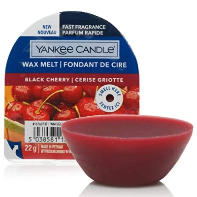 Image of Yankee Candle Wax Melts Black Cherry Up to 8 Hours of Fragrance 1 Count