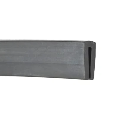 Image of U Shape Rubber Edge Trim Channel Seal 13mm x 6mm Fits 1 2mm Priced Per Metre